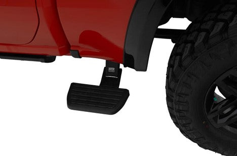 AMP Research 75410-01A BedStep2 Retractable Truck Bed Side Step for 2014-2018 Ram 3500 Dually with 8' Bed