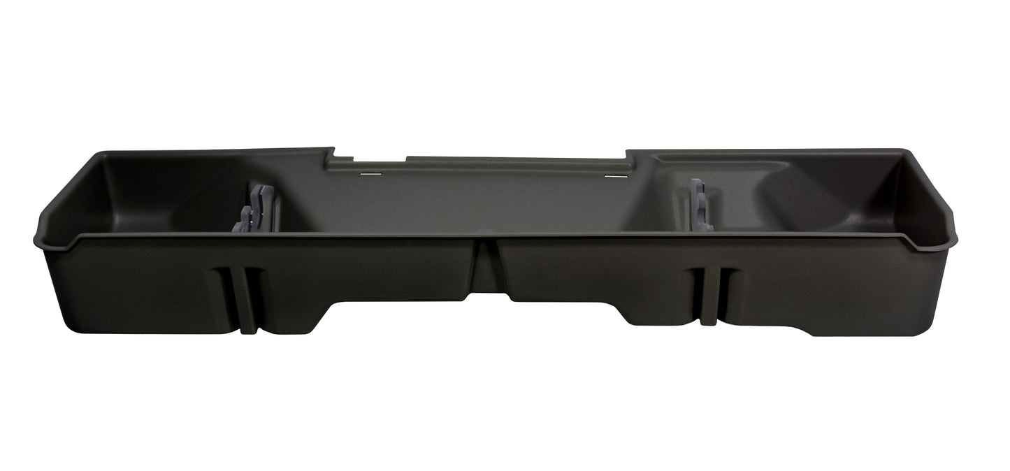DU-HA 10045 Chevrolet/GMC Underseat Storage Console Organizer And Gun Case - Dark Gray