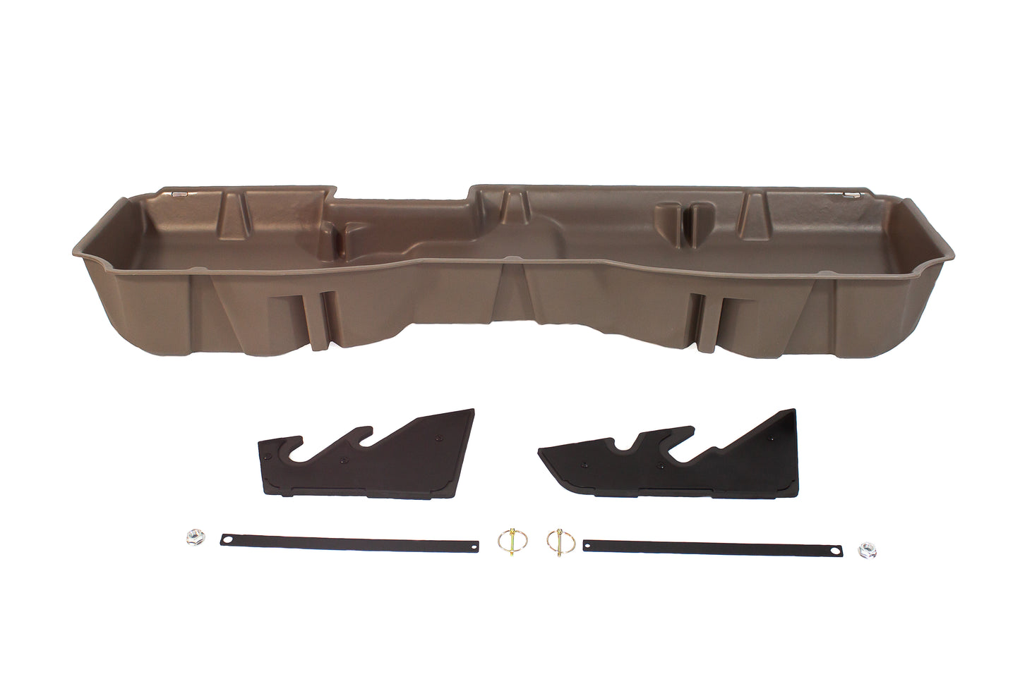 DU-HA 10302 Chevrolet/GMC Underseat Storage Console Organizer And Gun Case - Dune / Tan