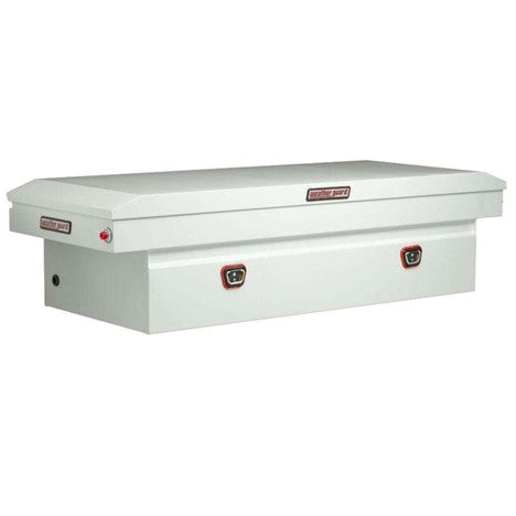 Weather Guard Crossover Tool Box White Steel Full Size Extra Wide Model # 116-3-03 - National Fleet Equipment