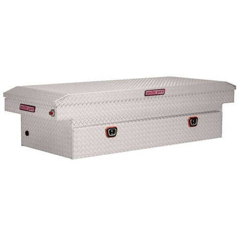 Weather Guard Crossover Tool Box Bright Aluminum Full Size Extra Wide Model # 117-0-03 - National Fleet Equipment