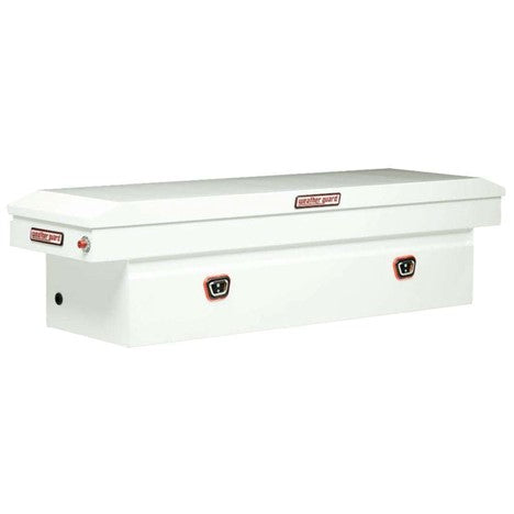 Weather Guard Crossover Tool Box White Steel Standard Size Model # 126-3-03 - National Fleet Equipment