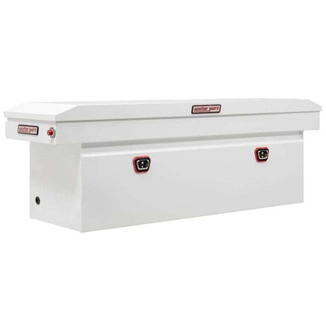 Weather Guard Crossover Tool Box White Steel Full Size Deep Model # 128-3-03 - National Fleet Equipment
