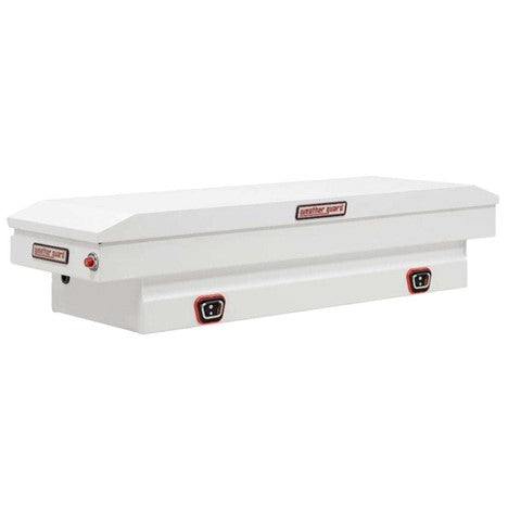 Weather Guard Crossover Tool Box White Steel Compact Model # 156-3-03 - National Fleet Equipment