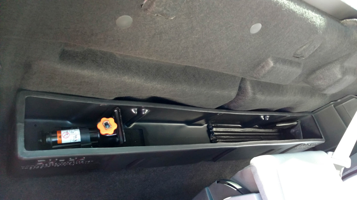 DU-HA 20114 Ford Behind-the-Seat Storage Console Organizer And Gun Case - Black