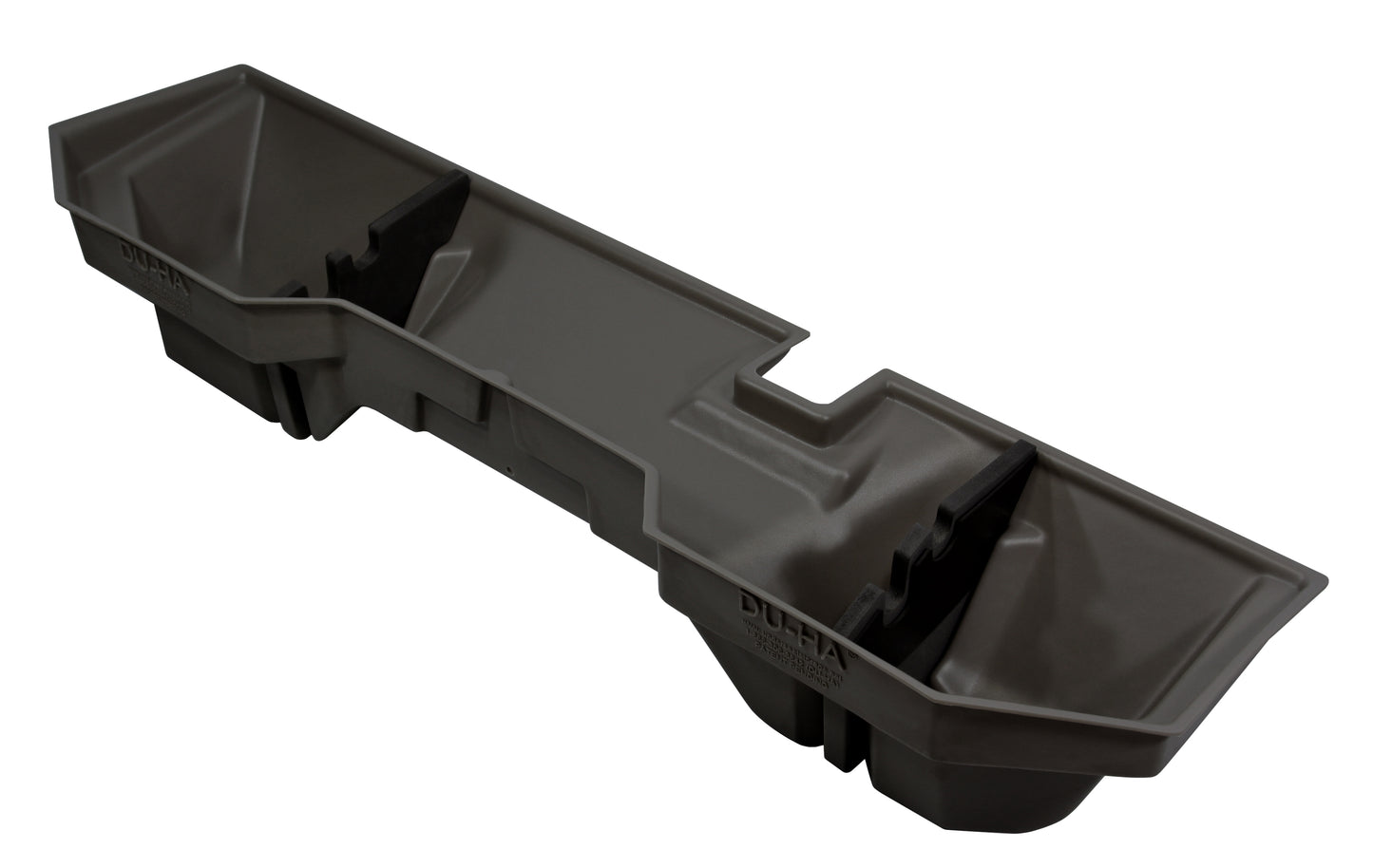 DU-HA 30017 Dodge Underseat Storage Console Organizer And Gun Case - Dark Gray