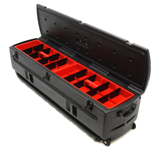 DU-HA 70103 Tote Without Slide Bracket - Interior/Exterior Portable Storage Tool Box And Gun Case - Black