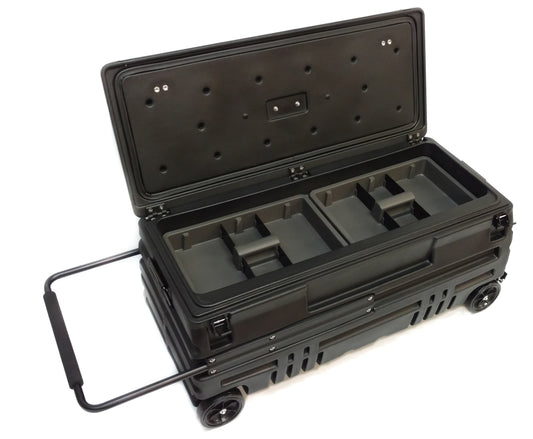 DU-HA Squad Box - Interior/Exterior Portable Storage + Gun Case - Manual Latch