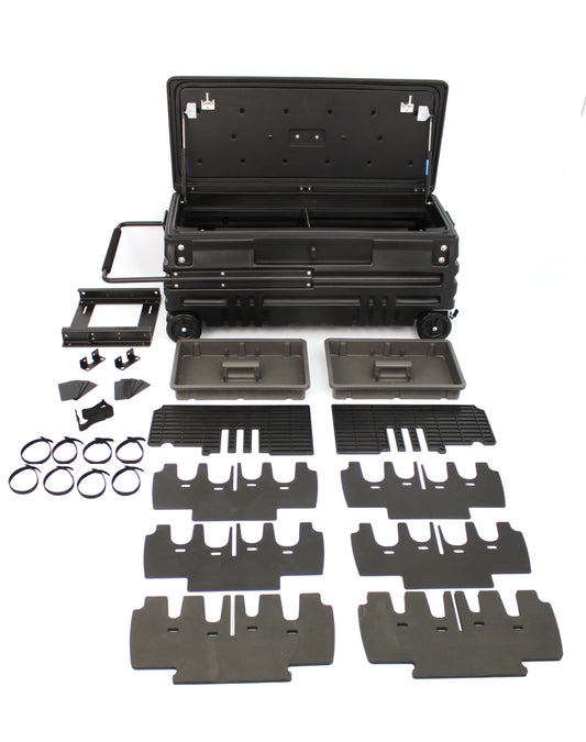 DU-HA Squad Box W/Bracket - Interior / Exterior Portable Storage + Gun Case/Rack