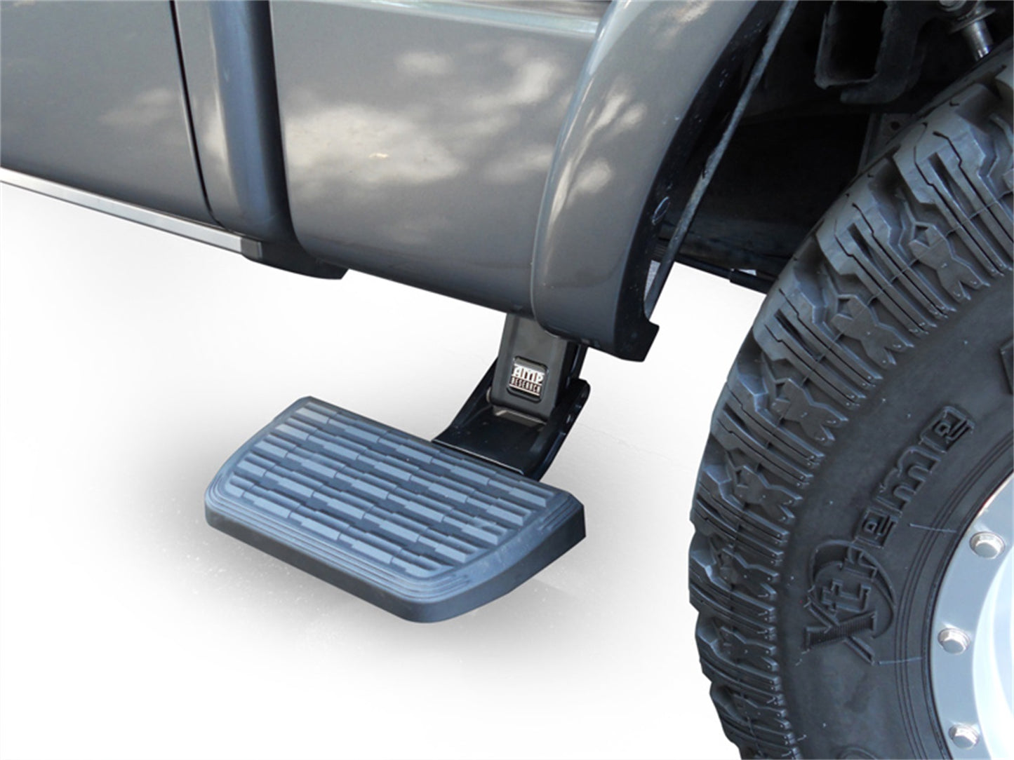 AMP Research 75413-01A BedStep2 Retractable Truck Bed Side Step for 2017-2022 Ford F-250/F-350 All Beds