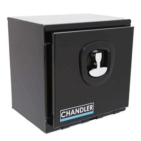 Chandler Underbody Carbon Steel Toolbox 14x12x14 Textured Black With Drop Down Door 5100-2700 - National Fleet Equipment