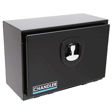Chandler Underbody Carbon Steel Toolbox 14x12x18 Textured Black With Drop Down Door 5100-0680 - National Fleet Equipment