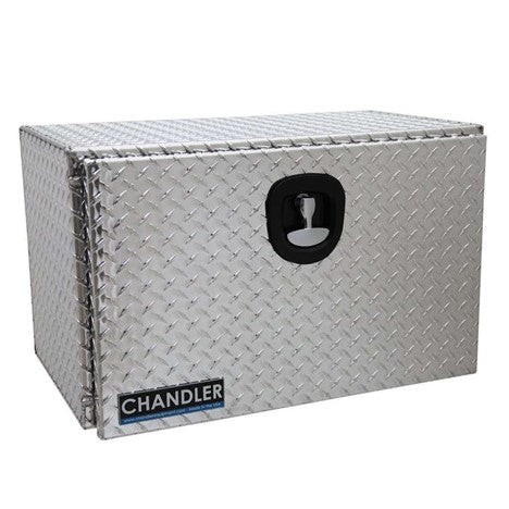 Chandler Underbody Aluminum Tread Plate Toolbox 18X18X30 With Drop Down Door 5000-1400 - National Fleet Equipment