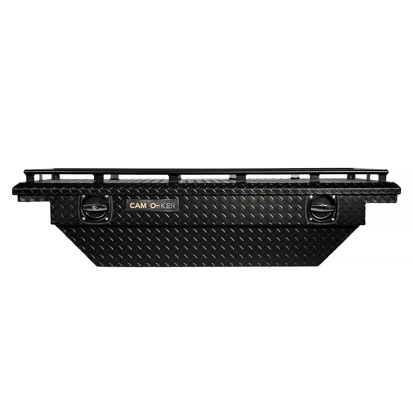 Camlocker S60LPBLRLMB Crossover Tool Box 60 Inch With Rail For Jeep Gladiator JT Low Profile Matte Black