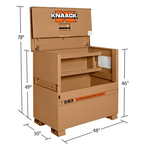 Knaack Job Site Storage Chest Box 38.2 Cu Ft 48" Storagemaster Model 79 - National Fleet Equipment