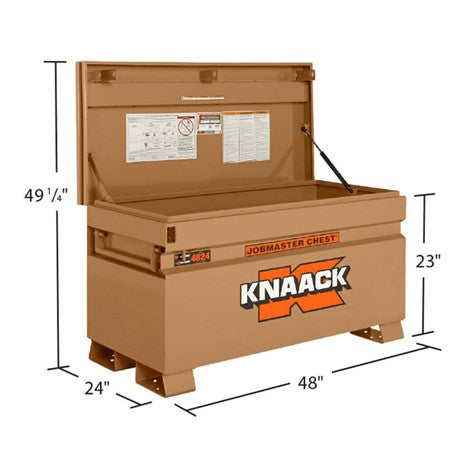Knaack Job Site Storage Chest Box 16 Cu Ft 48" Jobmaster Model 4824 - National Fleet Equipment